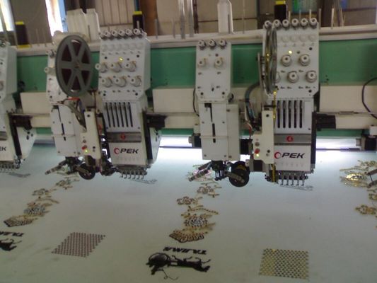 12/15 Aiguilles 6 Machine à broder la tête avec certificat ISO/CE/ETL