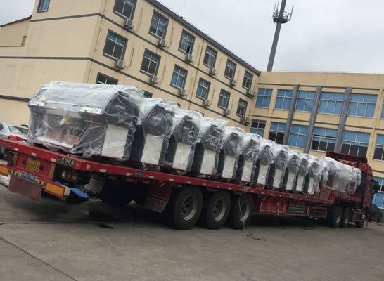 1.2m/S Machinette à tricoter à plat Sinker à double tricot pour un fonctionnement en douceur