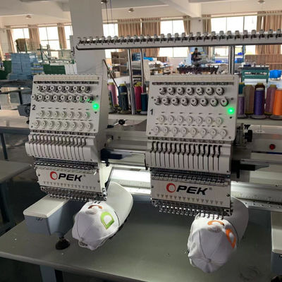 Maximum de surface de broderie 400*450 Petite machine à broderie équipée d'un dispositif à perles de séquence/cordon