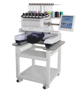 Machine à broderie à barudan à 2 têtes certifiée ISO/CE/ETL avec une surface de broderie de 400*450