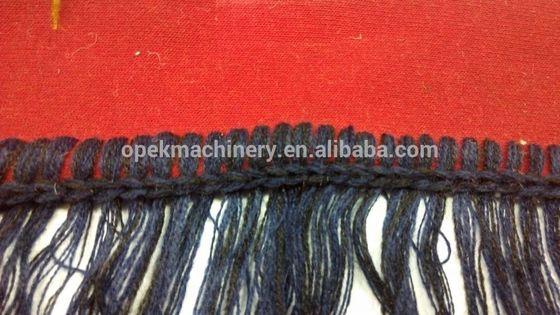 Machine à macrame pour le tricot de foulards 160N-360N 9INCH CE ISO double système OPEK