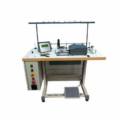 Machine à coudre automatique à pom pom de 6 pouces largeur de tricot par 2 GG Gauge