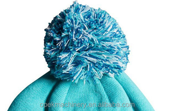 Machine à coudre automatique à pom pom de 6 pouces largeur de tricot par 2 GG Gauge