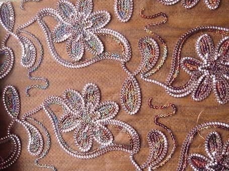 Utilisation informatisée de la machine de broderie pour jeans