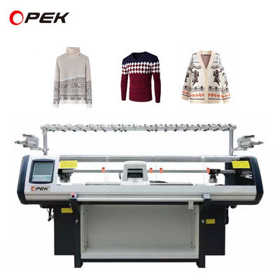 Largeur de tricot de 72 pouces Machine plate manuel de tricot avec 3-5-7 multi-gauge